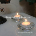 Beautiful faced crystal candle holder for home,wedding decoration